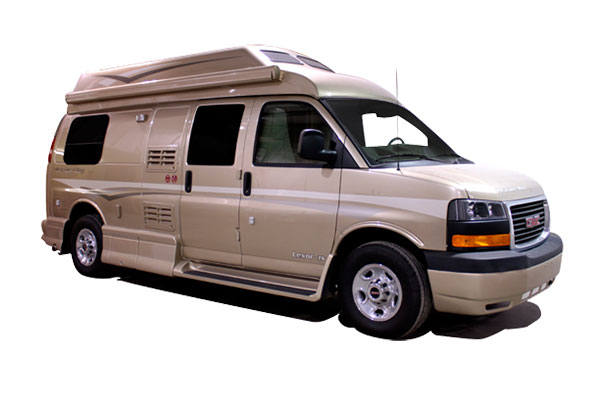 All Pleasure-Way camper vans come with private bathroom!