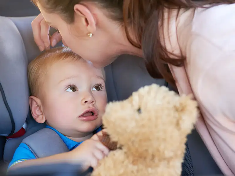 Do I need to put my child in a car seat in an RV?