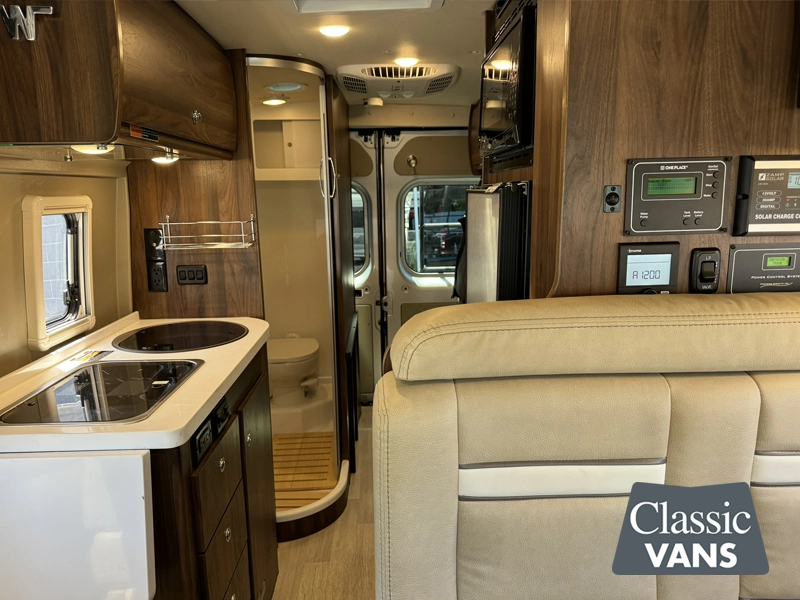 Enjoy those hideaway places in a small camper van
